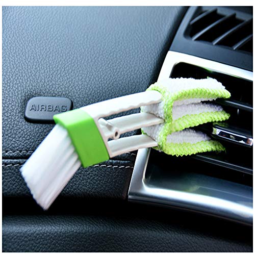Xeminor Car Cleaning Brush Air Conditioning Air Outlet Brush Window Groove Window Gap Cleaning Tool
