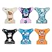ALVABABY 6 Pack Cloth Diaper with 12 Inserts One Size Adjustable Washable Reusable Diaper Cover for Baby Girls and Boys