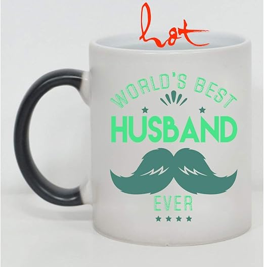 to my husband color changing mug