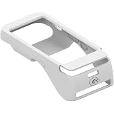 White Silicone Case for Pax A920 Pro Credit Card Terminal - Compatible with Charging Dock &ndash; Shockproof, Custom Fit Protective Cover