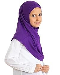 Prien Easy To Wear Hijab For Girls, Muslim Scarf