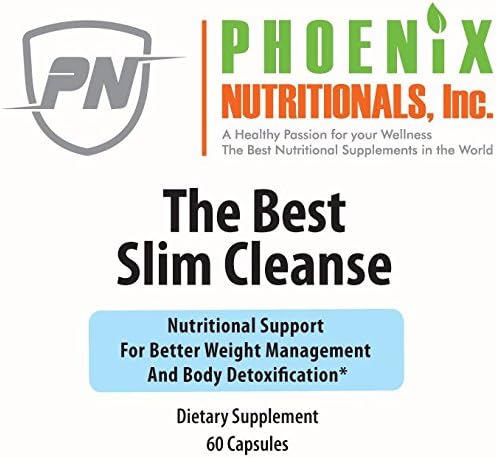 The Best Slim Cleanse, A Unique Formula for Cleansing & Detoxifying While Supporting Healthy Weight Loss. Natural, Non-STIMULATING metabolic Enhancers producing Optimal Results with NO Nervousness