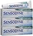 Sensodyne Fresh Impact Toothpaste for Sensitive Teeth & Cavity Protection-0.8 oz (Travel Size), 3 pk