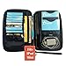 Travel Document Holder Family Organizer Passport Wallet Bonus 8 RFID Blocking Sleeves