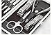 JINLI Nail Care Personal Manicure & Pedicure Set, Travel & Grooming Kit, 12 Piece