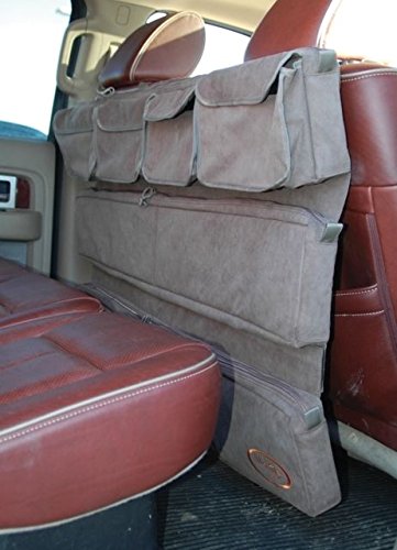 Mud River Truck Seat Organizer, One Size, Taupe
