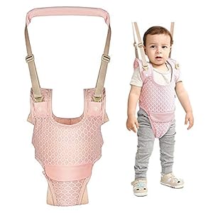 Handheld Baby Walking Harness for Kids Adjustable Toddler Walking with Detachable Crotch Keeper Walking Assistance…