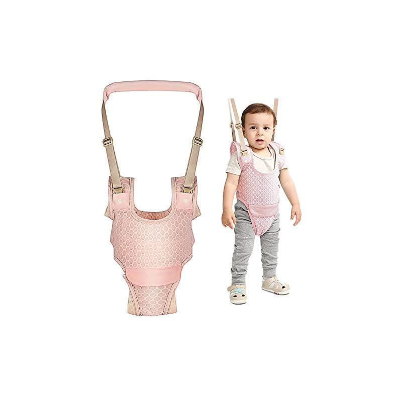 Handheld Baby Walking Harness for Kids Adjustable Toddler Walking with Detachable Crotch Keeper Walking Assistance…