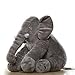 MorisMos Elephant Stuffed Animal Toy Plush Gifts Toy for Kids Gift 24 inch (60x45x25cm) (Grey)