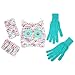 ABG Accessories Girls' Chunky Knit Owl Hat and Glove Set