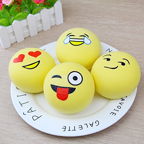 Slow Squishies Rising,ASDOMO 4CM Kawaii Mini Soft Squishy Foods Simulation PU Slow Rebound Coarse Grain Bread Kids Toy Gift Random 1PCS