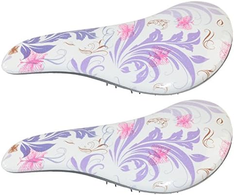 2 Detangling Brush - ZaVBe Detangler Hair Comb Brush - No More Tangle - Adults & Kids (Hydrographics printing)