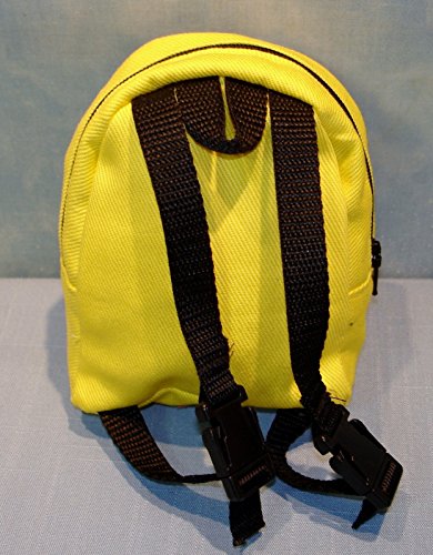 18 Inch Doll Yellow Backpack handmade by Jane Ellen for 18 inch dolls
