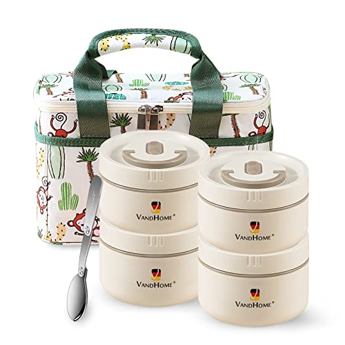 YBOBK HOME Thermal Lunch Container For Food, Potrable Keep Warm