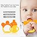 Baby Teething Toys,Gel Teether Keys, Fruit Baby teether for 3-12 Months Infant,Teether Holder, Best for Sore Gums Pain Relief, BPA Free & Freezer Safe-7 Pack
