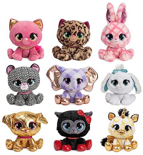 Gund - P.Lushes, Fashionable Plush Puppies, 15 cm, Unique Styles and Personalities