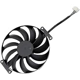 RAKSTORE T129215BU FDC10U12D9-C 95mm Graphics Card Cooling Fan Replacement for ASUS RTX 3050 RTX 3060 Phoenix Quiet Cooler Fan