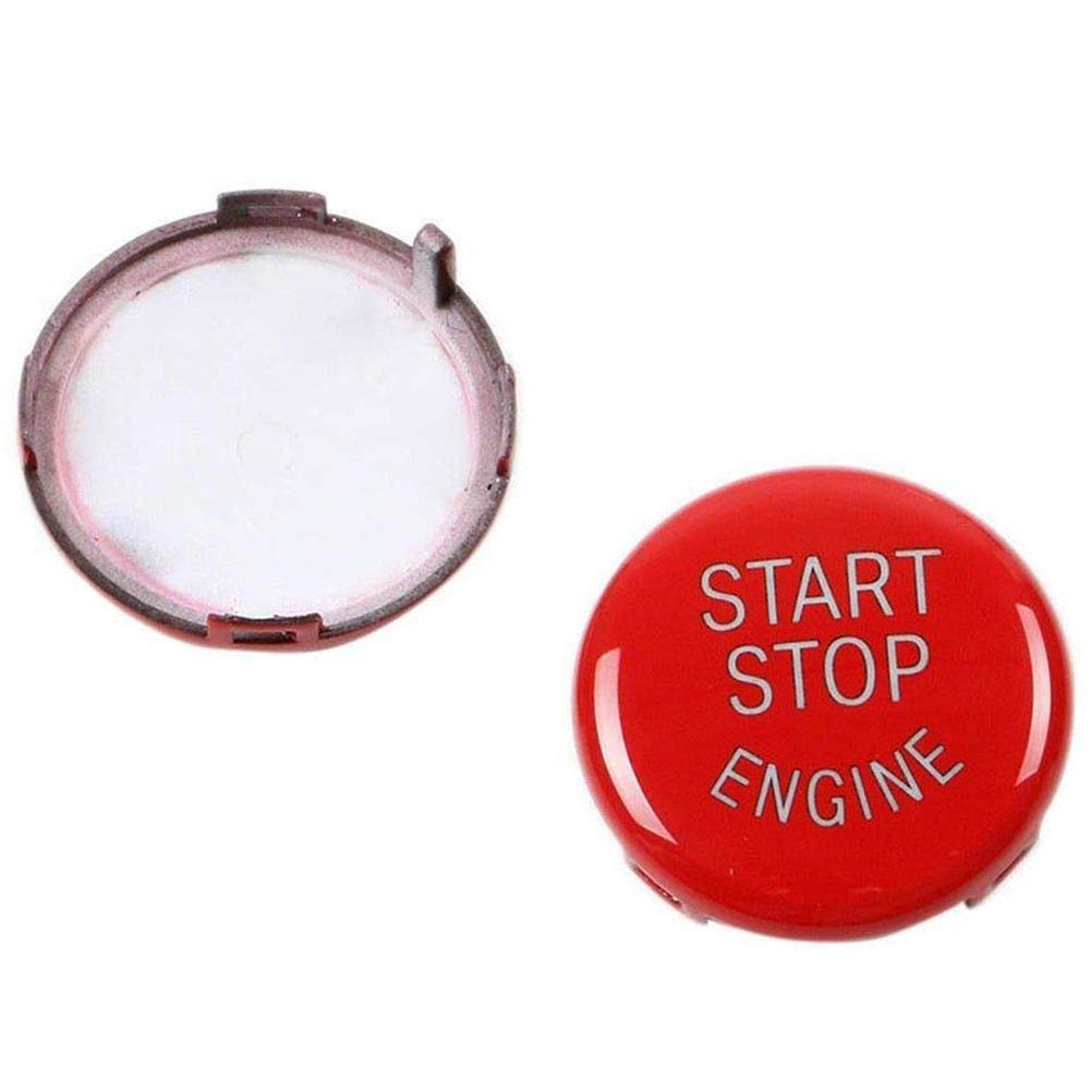 Red Start Stop Engine Switch Button Replacement for E60 E70 E71 E90 E92 E93