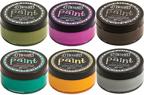 Ranger - Dyan Reaveley Dylusions Acrylic Paint - 2016 Summer Bundle 6 Jars Lot