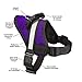 Big Dog Harness Soft Reflective No Pull Purple Size M 20-26inch