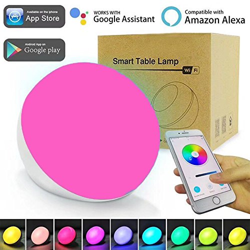 smart table lamp google home