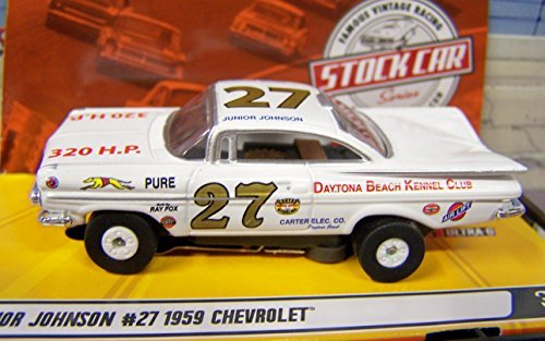 Auto World Legends Johnson 1959 Chevrolet Biscayne Stock Car Ho scale slot car