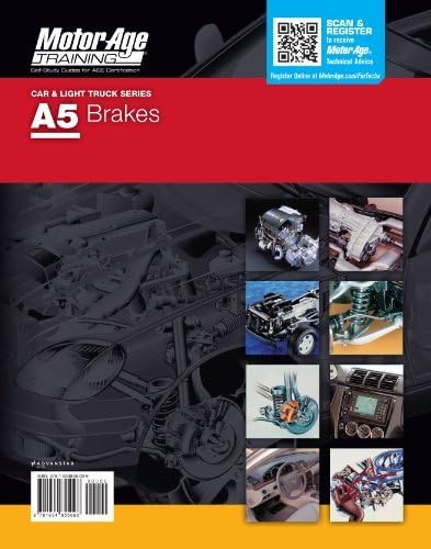 ASE Test Preparation - A5 Brakes (Motor Age Training) by Motor Age Staff (2012-05-04)
