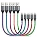 USB Type C Cable, Boxeroo 1FT Short USB C Cable Durable Nylon Braided Cords Fast Charge USB 2.0 Data Sync Compatible with Samsung Galaxy Note 8 Note 9 S10 S10+ S9 S8 S8+ LG V20V30 G6 Nexus 5X 6P-5Pack