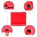 NEWSTYLE Kids Case for iPad 9.7 inch 2017/2018 Shockproof Stand Cover with Built-in Handle for Children for Apple New iPad 9.7-inch 2017 2018 (Red)