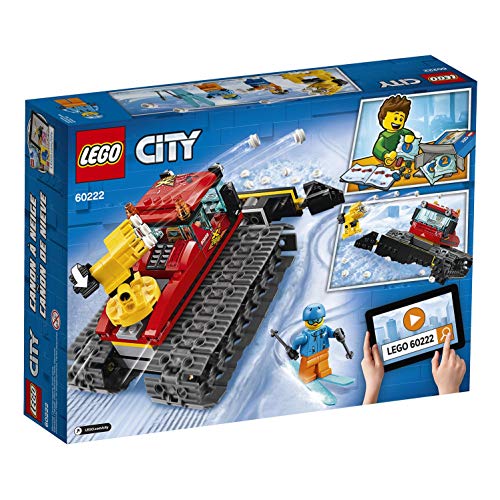 LEGO 60222 City Pistenraupe, Bauspielzeug mit 2 Minifiguren, Winter-Sets für Kinder – Bild 6