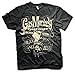 Officially Licensed Merchandise Gas Monkey Garage Wrench Label T-Shirt (Black)