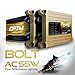 OPT7 Bolt AC 55w H11 H8 H9 HID Kit - 5x Brighter - 6x Longer Life - All Bulb Sizes and Colors - 2 Yr Warranty [5000K Bright White Xenon Light]