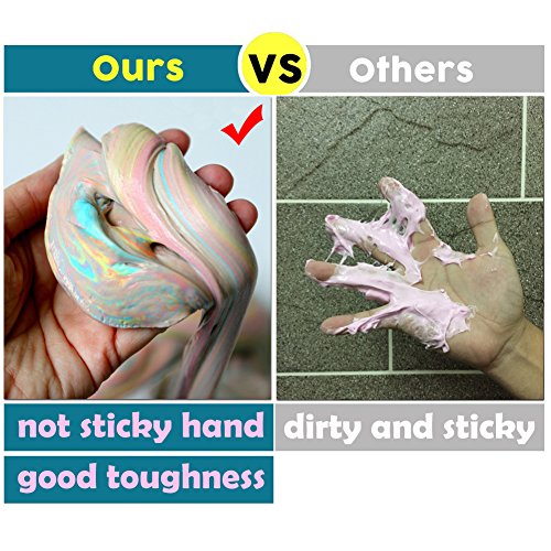 4 ESSENSON+Unicorn+Fluffy+Slime+Kit