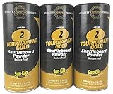 3 Pack Sun-Glo #2 Speed Shuffleboard Powder Wax