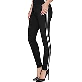 Hybrid & Company Women's Casual Leggings Elastic Waistband Skinny Pants