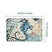 ECONIE Sea Horse Door Mat Ocean Animal Home Bathroom Bath Shower Bedroom Mat Toilet Floor Door Mat 15.7X23.6 in (02)