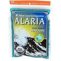 Alaria Whole Leaf 2 oz Bag -"Wild Atlantic Wakame" - Organic