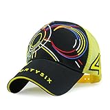 Embroidered Valentino Rossi Large 46 Moto GP Baseball Cap Helmet Hat