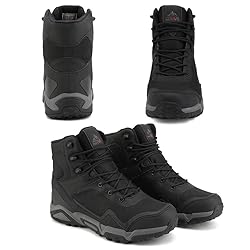 NORTIV 8 Men's Waterproof Hiking Boots Outdoor Mid