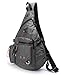 DDDH Large Sling Bags Crossbody Backpack 14.1-Inch Chest Daypack Travel Bag Book Bag for Men&Women(Grey)