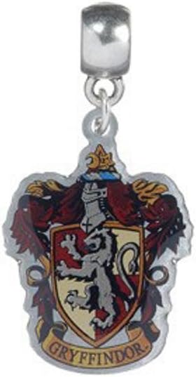 The Carat Shop Official Harry Potter Jewellery Gryffindor Crest Slider Charm, Multicolor, 25mm