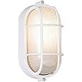 Designers Fountain 2071-WH Area Security Bulkhead Light, 8.5in H, White