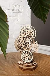 UGEARS Steampunk Clock 3D Mechanical Model