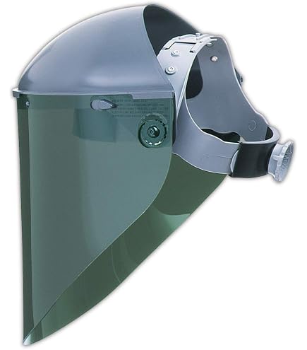 Honeywell Fibre-Metal 4199DGN Faceshield Window - Dark Green Propionate, 15W961