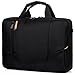 BRINCH(TM 17.3 inch New Soft Nylon Waterproof Laptop Computer Case Cover Sleeve Shoulder Strap Bag with Side Pockets Handles and Detachable for Laptop/Notebook/Netbook/Chromebook,Colour Black