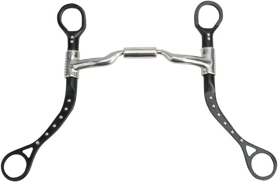 Myler SS Dots 5in Low Port Comfort Snaffle Bit 5in