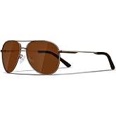 phikttu Sunglasses Men Polarized Aviator Sunglasses for Men and Women | Halloween Costume Glasses Men&rsquo;s Black Sunglasses, Metal Frames with UV Protection, Classic Retro Shades for Fishing, Driving