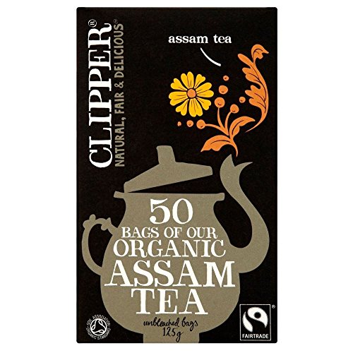 ClipperOrganic Fairtrade Assam Tea Bags (50)Soil AssociationSoil AssociationFairtrade InternationalFairtrade InternationalFairtrade InternationalSoil AssociationFairtrade International