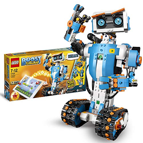 LEGO 17101 Boost Programmierbares Roboticset, App-gesteuertes Modell mit Roboter-Spielzeug und Bluetooth Hub…