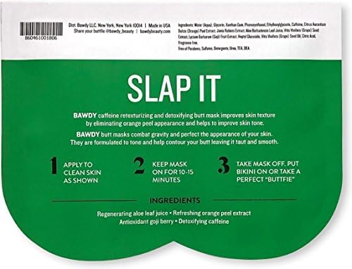 Download Amazon Com Bawdy Slap It Caffeine Butt Mask Retexturizing Detoxifying Health Personal Care PSD Mockup Templates
